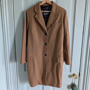 NWT Gloverall camel wool peacoat - large xl